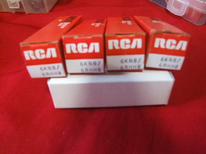 未使用　RCA　６KN8/6RHH8　4本