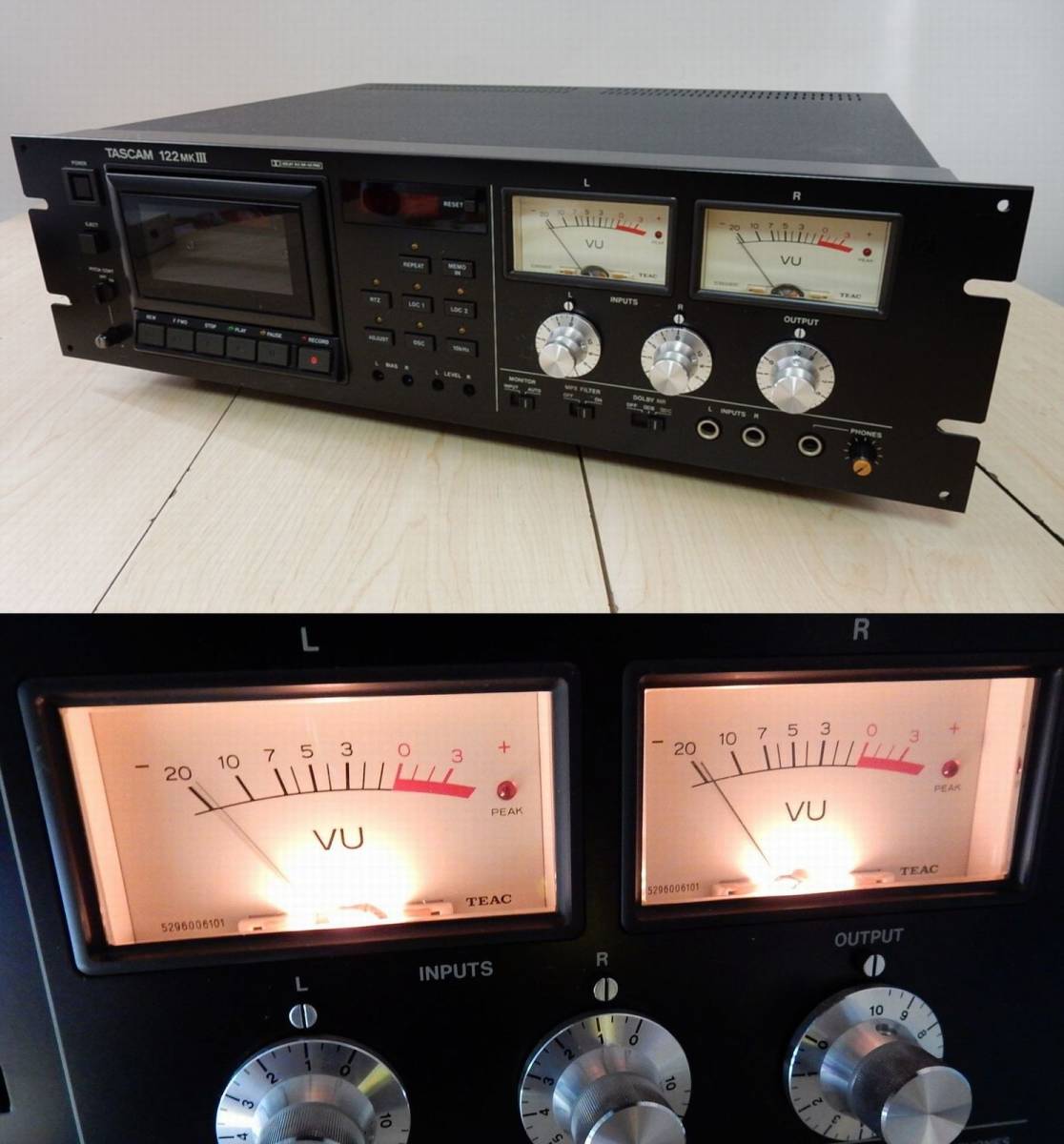 20910円セール 銀座 新品/純正品 タスカムTASCAM ・122MK3 3ヘッド