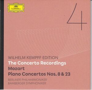 [CD/Dg]モーツァルト:ピアノ協奏曲第23番イ長調K.488他/W.ケンプ(p)&F.ライトナー&バンベルク交響楽団 1960.4他