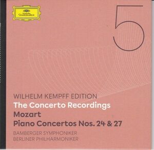 [CD/Dg]モーツァルト:ピアノ協奏曲第27番変ロ長調K.595他/W.ケンプ(p)&F.ライトナー&ベルリン・フィルハーモニー管弦楽団 1962.1他