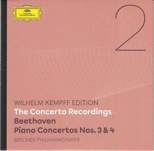 [CD/Dg]ベートーヴェン:ピアノ協奏曲第3番ハ短調Op.37&ピアノ協奏曲第4番ト長調Op.58/W.ケンプ(p)&F.ライトナー&BPO 1961.6