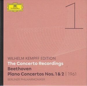 [CD/Dg]ベートーヴェン:ピアノ協奏曲第1番ハ長調Op.15&ピアノ協奏曲第2番変ロ長調Op.19/W.ケンプ(p)&F.ライトナー&BPO 1961.6