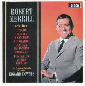 [CD/Decca]ヴェルディ:歌劇『トロヴァローレ』より「ああ、美しい人」他/R.メリル(br)&E.ダウンズ&新交響楽団 1963