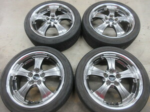 WORK ワーク TERMIST MONO 18インチ アルミホイール 4本 18X7.5J+47 PCD114.3 5H ハブ径73パイ