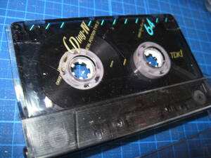 変更　使用済み　中古　 カセットテープ　TDK　CDing4　Type4　　64分 1本　 爪あり　No.90115