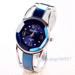 F336★ブレスレット腕時計 女性高級ブランド ステンレス鋼 ダイヤルクオーツ腕時計 レディース腕時計