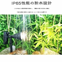 P562★新品LED 埋め込み照明防水室外おしゃれ明るい白色暖色黄色蓄電パネル 節電 ソーラーガーデンライト イルミネーション 1個セット_画像2