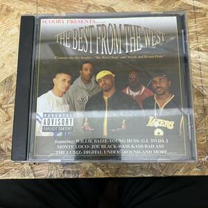 シ● HIPHOP,R&B SCOOBY PRESENTS - THE BEST FROM THE WEST アルバム,G-RAP CD 中古品