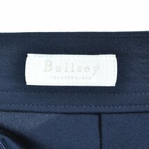 ◇450693 Ballsey ボールジー トゥモローランド スカンツ スイングウィーブ サーキュラーキュロットパンツ サイズ34 レディース ネイビー_画像7