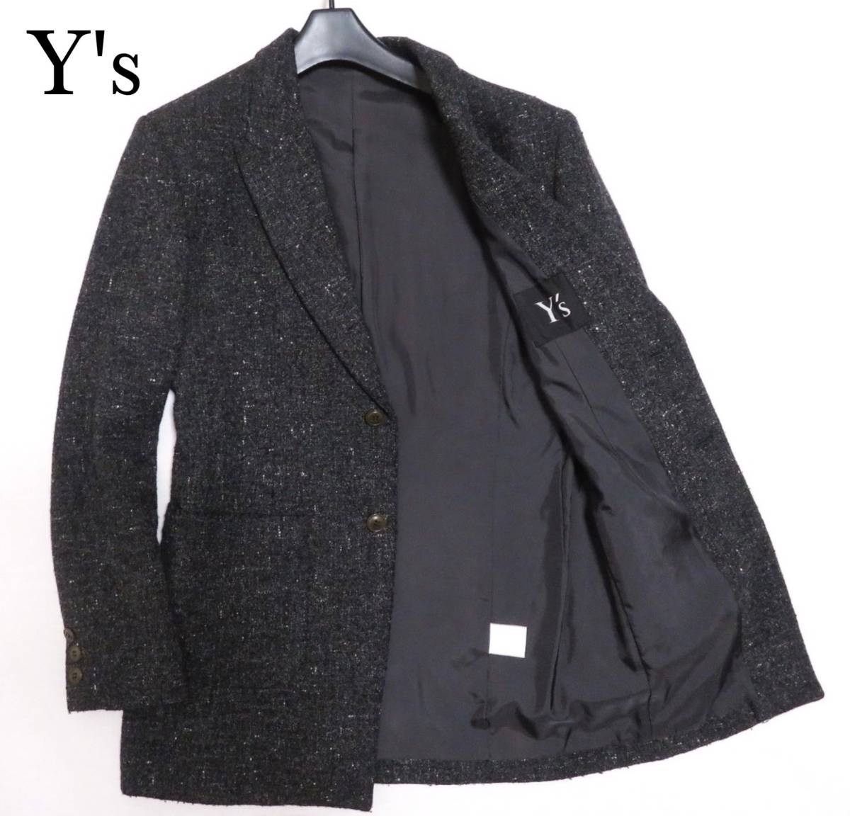ヤフオク! -「ツイード ジャケット」(Y's、ヨウジヤマモト) (わ)の落札