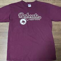NCAA テキサス州立大学 テキサス州立ボブキャッツ Texas State Bobcats Tシャツ_画像1
