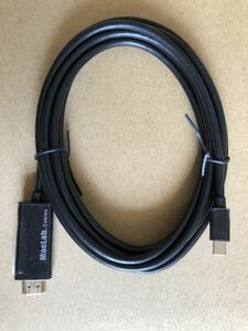 Mini DisplayPort-HDMI 1.8m MacBook BK 即購入可　送料無料