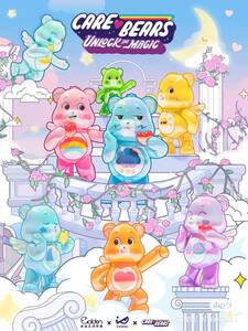 海外限定 ケアベア CAREBEARS　天使の羽フィギュア 未開封８個入りアソートボックス