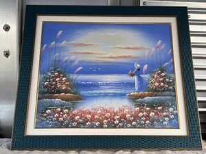 Art hand Auction ◆Pintura al óleo enmarcada ◆A-3361, cuadro, pintura al óleo, pintura abstracta