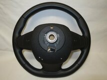 メガーヌ GT KBM5M ルノー 純正 革 ステアリング ハンドル スイッチ 484007263R 管理番号（W-ZX04）_画像10