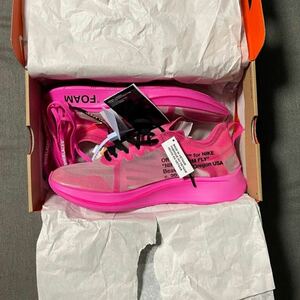 OFF-WHITE NIKE オフホワイト ナイキ ズームフライピンク PINK