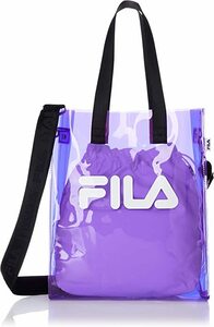 [ новый товар ][ лиловый ] filler FILA filler прозрачный большая сумка FM2146 большая сумка 