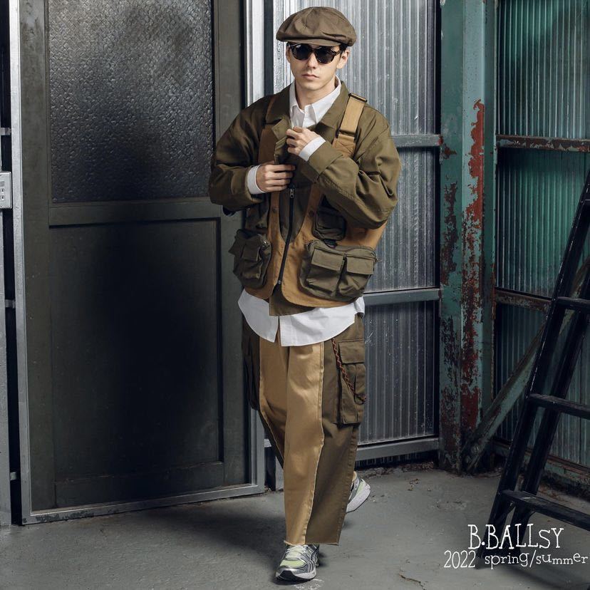 cargo balloon pants(ballsy brothers) - 通販 - www