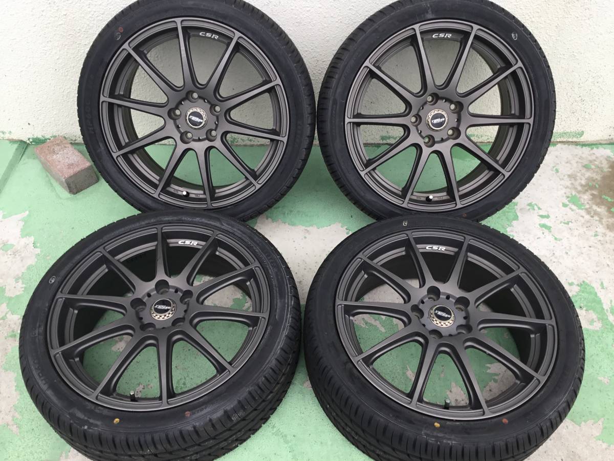 人気商品の 新 18インチ CROSS SPEED HYPER EDITION CR7 5-100 235