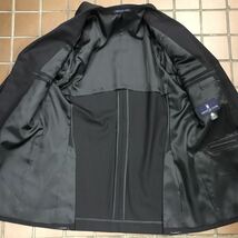 新品★激安/紳士服　リクルートスーツ　3つボタンスーツ/王道カラー★紺/サイズL A6/サイドベンツ　1タック★英国紳士スタイル★毛100%_画像4