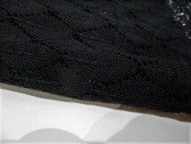 イタリア製　ミッソーニ　MISSONI　スカート　オンワード　黒シルバーラメ_画像5
