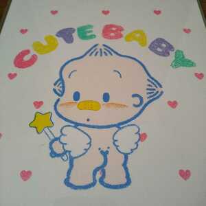  stationery shop stock goods *[CUTE BABY] soft card-case (a)*