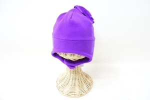 未使用 スキー OBRMEYER/オブマイヤー Orbit Fleece Hat/071 PURPLE YOUTH L/XL #4