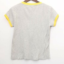 ディーゼル 半袖Tシャツ 前面プリント カットソー 男の子用 XL 160-170サイズ グレー黄 キッズ 子供服 DIESEL_画像2