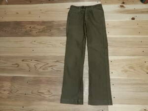 [ free shipping ] Hollywood Ranch Market : standard stretch pants : khaki green :....: is lilac n* made in Japan!* size 1