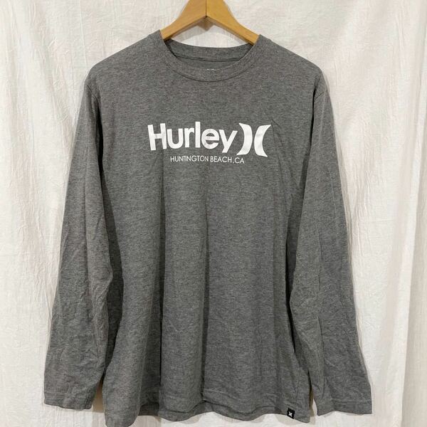 HURLEY X ハーレー Hurley XロンT ロングスリーブ M グレー Huntington Beach