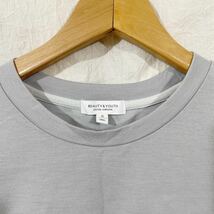 BEAUTY&YOUTH UNITED ARROWS 半袖Tシャツ S グレー ストレッチ_画像3