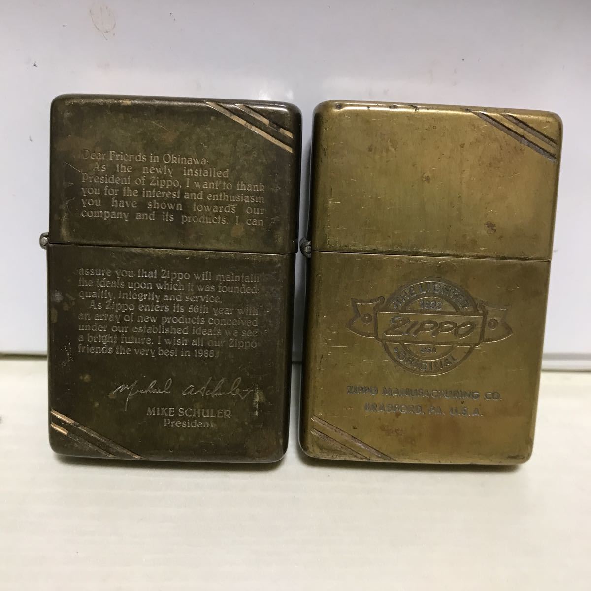 公式 価格変更zippo 1937レプリカフラットトップ60周年記念 1997年製美