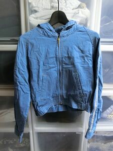 London Denim フロントジップ ジャケット ブルゾン F インディゴ #05-23-5106-40 ロンドンデニム