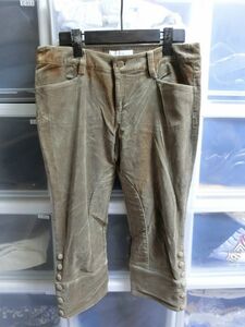 JILL STUART USED обработка брюки 4 Brown #092-230215 Jill Stuart 