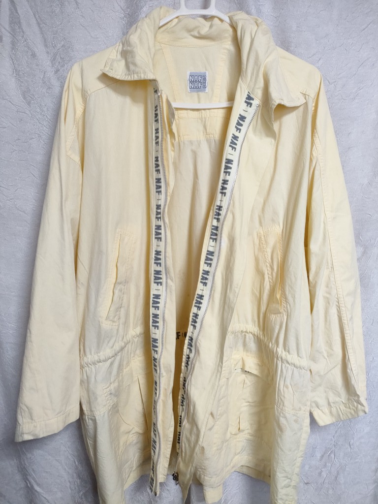 ヤフオク! -naf naf(メンズファッション)の中古品・新品・古着一覧 日本最大のブランド NAFNAF 【送料無料】USED古着 ナフナフ カーキ トレーナー 刺繍ロゴ スウェット