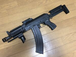 LCT AKS74UN NV フルメタル タクティカル カスタム ZENIT AKS 74 AK 47 105 ストック ロシア DTK-2 PT-1 TWI マガジン B-11 B-19 電動ガン