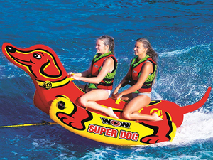 [ immediate payment ]WOW towing tube 2 number of seats Banana Boat marine sport water toy control number [US1270]