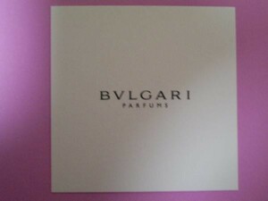 非売品 BVLGARI ブルガリ●香水 しおり カード 6枚◆送料94円