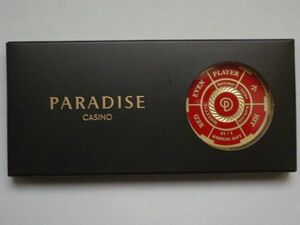 韓国 ソウル 非売品◆パラダイスシティ PARADISE CITY カジノ◆キーホルダー キーリング キーチェーン◆送料210円