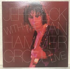 □10/LP（11579）-JEFF BECK／ジェフ・ベック*THE JAN HAMMER GROUP LIVEヤン・ハマー/ライヴ・ワイアー