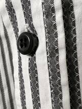 original fake KAWS stripe shirt オリジナルフェイク　カウズ　ストライプ　半袖シャツ 希少_画像4