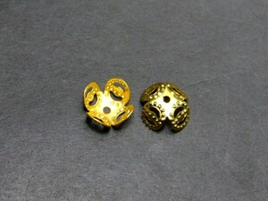 ≪p3-1118≫●座金●8mm●1個売り●金色 ゴールド●パーツ●天然石●パワーストーンアクセサリー作りに●ポイント消化