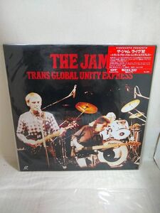 R4970　LD・レーザーディスク　ザ・ジャム　ライブ'82　THE JAM　トランス・グローバル・ユニティ・エクスプレス