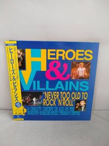 R3423【LD・レーザーディスク　HEROES ＆ VILLAINS　ヒーローズ＆ヴィランズ　ブリティッシュビートグループの伝説】