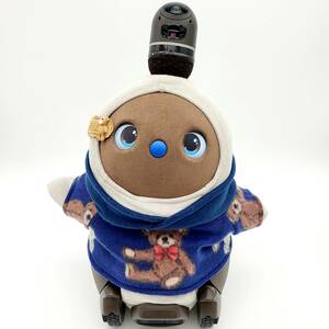 ラボット LOVOT ラボットの服ハンドメイド くまちゃん柄フリースパーカー 