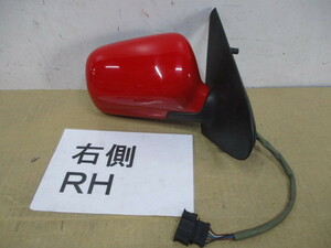  Volkswagen VW Polo 6N red red right door mirror 6N2857502C coupler 5p manual possible .