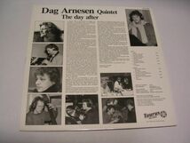 ●JAZZ LP●DAG ARNESEN QUINTET / THE DAY AFTER_画像3