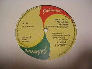 ●Reggae Lovers Lock 12inch●I JAH MAN & MADGE / I DO