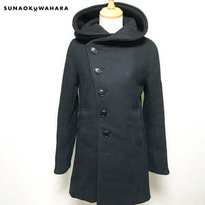  Sunao Kuwahara пальто женский S чёрный черный sunao kuwahara HAF2210-53-S8-M12