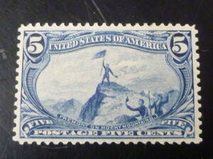 23 A N20 American stamp 1898 year SC#288misisipi-.5c unused OH [SC appraisal $140]